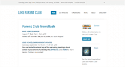 Desktop Screenshot of lakeridgejuniorhighparentclub.com